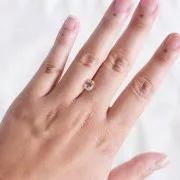 Morganite taille Coussin 6.1x7 mm - 1.39 cts