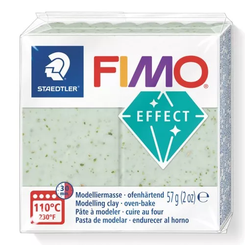 Pâte Fimo Effect 57gr - Effet Botanique Epinard (n°570)