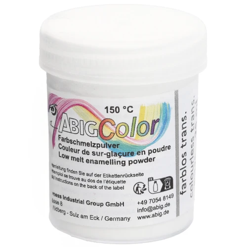 Poudre de sur-glaçure Transparent x25ml