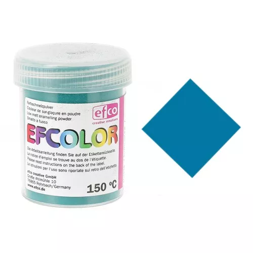 Poudre de sur-glaçure Efcolor Turquoise x25ml