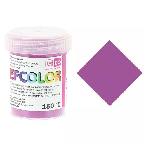Poudre de sur-glaçure Efcolor Mauve x25ml