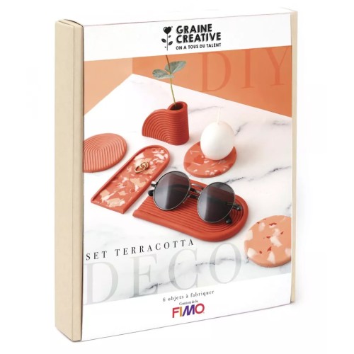 Kit de modelage Fimo - Home Deco Set Terracotta x1