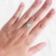 Chrysoprase ovale 9.2x7.1 mm - 2.08 cts