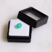 Chrysoprase poire 8x6.3 mm - 1.52 cts