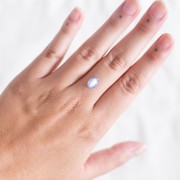 Pierre de lune ovale 9.1x6.9 mm - 1.54 cts