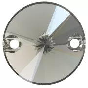 Cabochon - intercalaire - PureCrystal 3200 12 mm Black Diamond x1