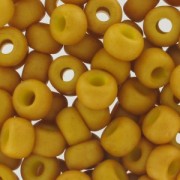 Rocaille Miyuki 6/0 1233 - Opaque Mustard Mat x8g|raw }}