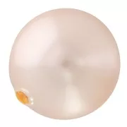 Nacrée semi-percée PureCrystal 5818 8 mm Peach Pearl x1