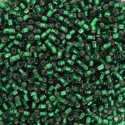 Miyuki Delica 11/0 DB0148 - Silver Lined Forest Green x100g