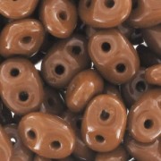 SuperDuo 2,5x5 mm Opaque Light Chocolate x10g|raw }}