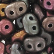 SuperDuo 2,5x5 mm Metallic Iris Satin x10g|raw }}