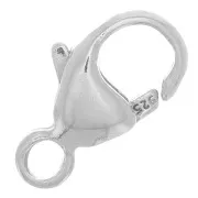 Fermoir mousqueton 8 mm en Argent 925 x1