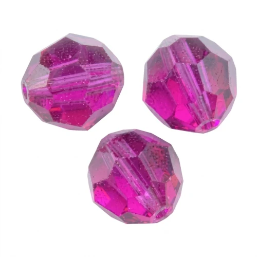 Perle ronde PureCrystal 5000 8 mm - Fuchsia x1