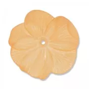 Fleur Pensée 30 mm Peach Frosted