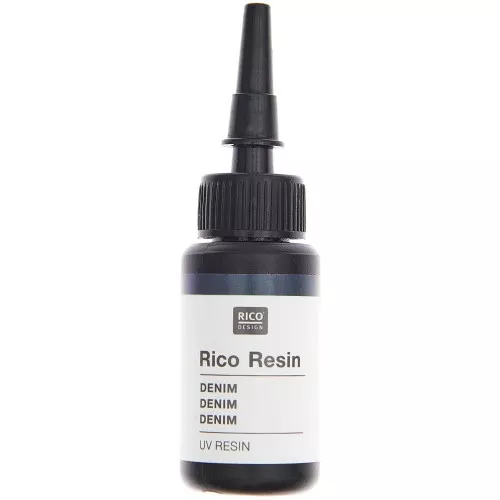 Résine UV colorée - Rico Design - Denim x10ml
