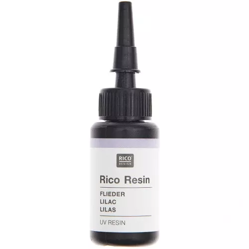 Résine UV colorée - Rico Design - Lilas x10ml