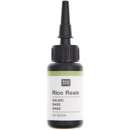 Résine UV colorée - Rico Design - Sage x10ml