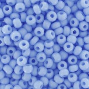 Perles rocailles Preciosa 11/0 2 mm - Bleu Pastel Opaque x20g