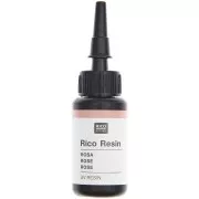 Résine UV colorée - Rico Design - Rose x10ml