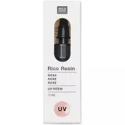 Résine UV colorée - Rico Design - Rose x10ml