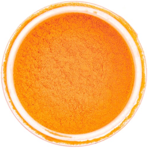 Pigment en poudre Noctilucent pour résine - Rico Design - Orange Fluo x3g