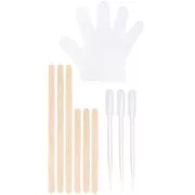 Kit d'outils pour résine - Gants - Bâtonnets - Pipettes - Rico Design x1