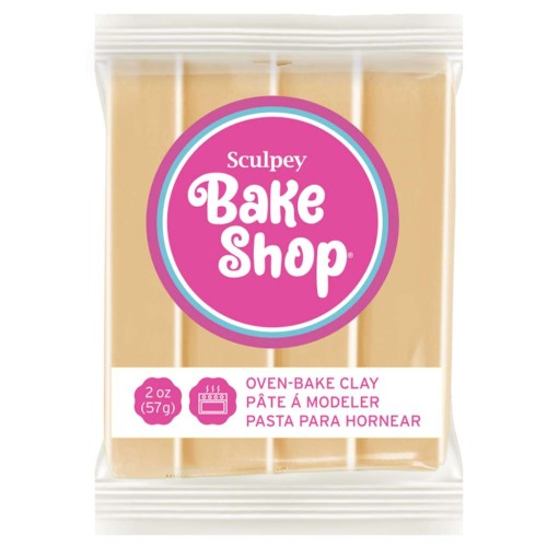 Pâte Sculpey Bake Shop 57 gr - Beige (n°1804) x1