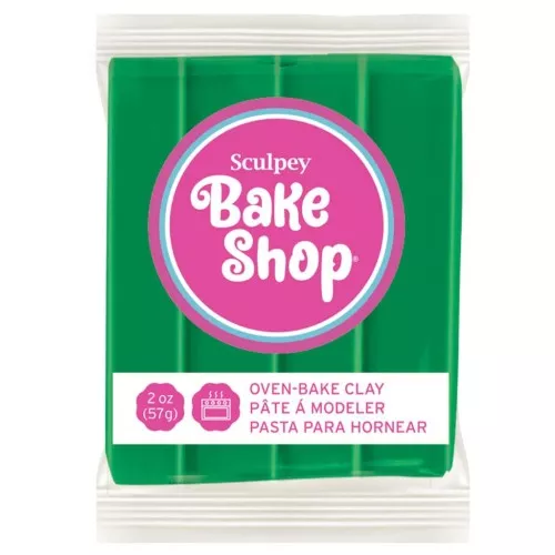 Pâte Sculpey Bake Shop 57 gr - Vert (n°1822) x1