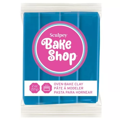 Pâte Sculpey Bake Shop 57 gr - Bleu (n°1826) x1