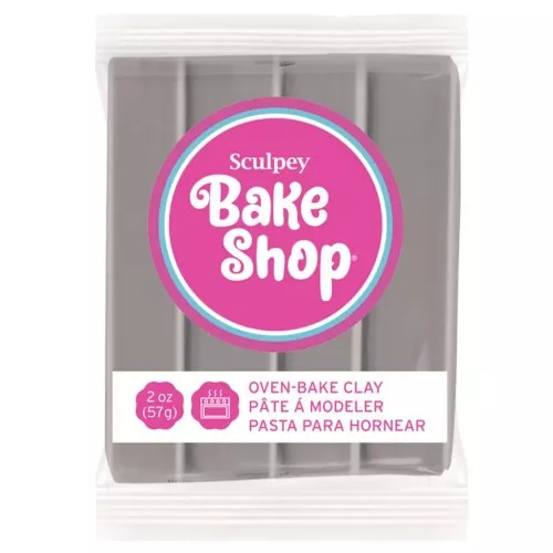Pâte Sculpey Bake Shop 57 gr - Gris (n°1803) x1