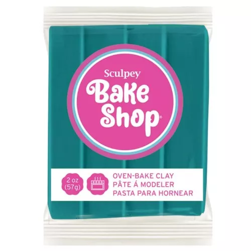 Pâte Sculpey Bake Shop 57 gr - Turquoise (n°1821) x1