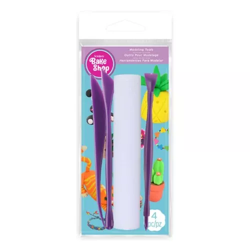 Set Outils de modelage - Sculpey Bake Shop - 4 accessoires x1