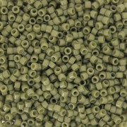 Miyuki Delica Duracoat 11/0 DB2357 - Opaque Dyed Olive x100g