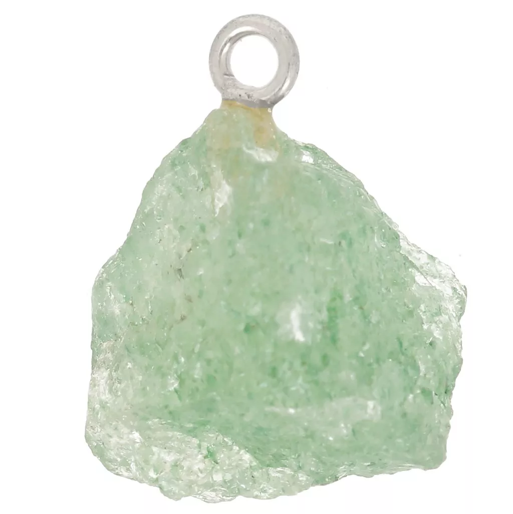 Pendentif aventurine verte - Au fil des minéraux - lithothérapie Pendentif aventurine verte - Au fil des minéraux - lithothérapie