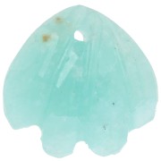 Sequin coquillage 12 mm en pierre gemme - Amazonite x1|raw }}