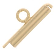 Embout pour tissage de perles rocailles & Delica Miyuki 13 mm Doré x1