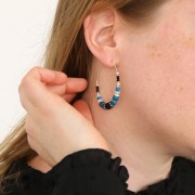 Perle stoppeur 3 mm avec un trou de 0,5 mm Argenté x10