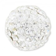 Semi-percée plasticine strass Coréen 12 mm Crystal|raw }}