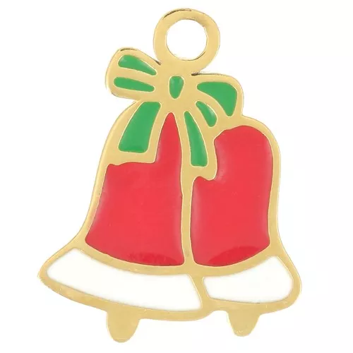 Lot De 100 Petites Cloches De Noël Dorées 11mm - Pour Bricolage Et Création Artisanale
