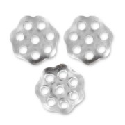 Coupelles filigranées  6 mm en acier inox 304 x50|raw }}