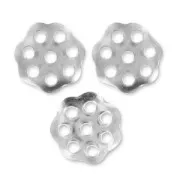 Coupelles filigranées  6 mm en acier inox 304 x50