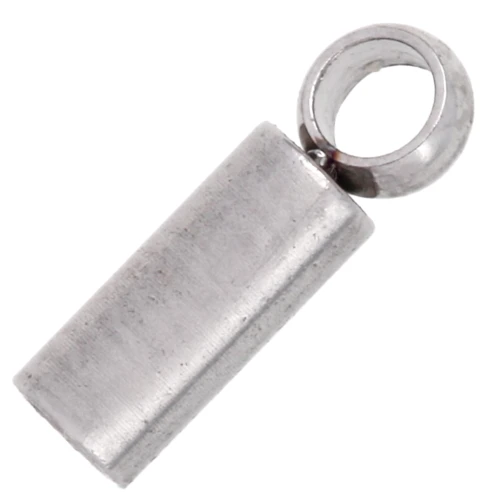 Embouts cylindriques pour cordon 1.5 mm - Acier inoxydable 303 x4