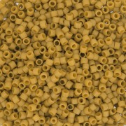 Toho Aiko 11/0 1.6 mm TA011623F - Opaque Yellow Gold Rainbow Mat x4g|raw }}