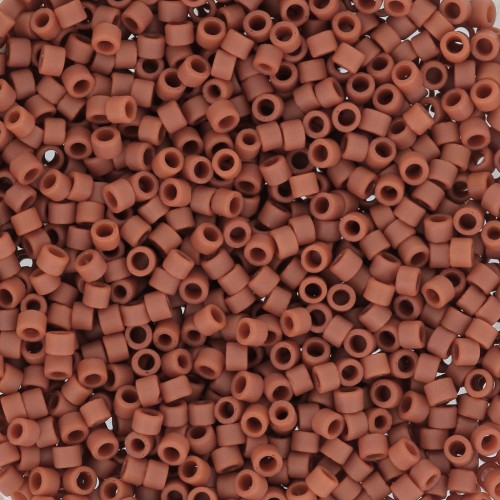 Toho Aiko 11/0 1.6 mm TA0146LF - Opaque Frosted Terracotta x4g