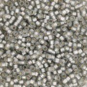 Toho Aiko 11/0 1.6 mm TA012250 - Transparent Silver Lined Milky Topaz Gray x4g|raw }}