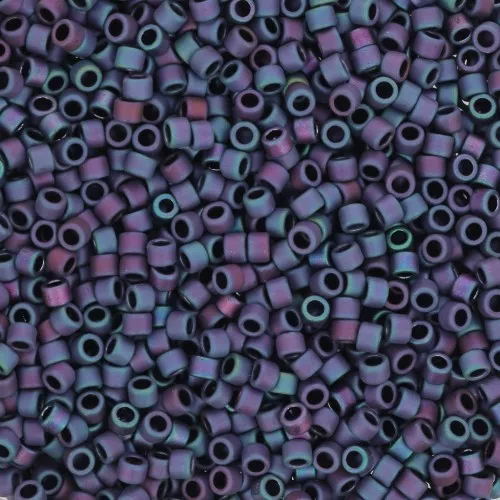 Toho Aiko 11/0 1.6 mm TA01705 - Blue Iris Mat x4g