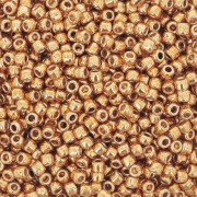 Rocaille Toho 11/0 TO11RPF591 - PF Galvanized Old Gold x8g