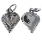 Serti pendentif simple face pour cab 4809 13x12 mm black nickel|raw }}