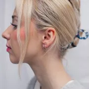 Créoles rondes 13 mm - Fil 1.5 mm - Acier inoxydable 304L x2