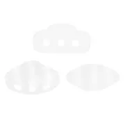 Perles en verre Volos® par Puca® 4x8 mm - Crystal Mat x10g